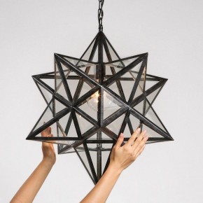 Подвесной светильник Imperiumloft Black Star Clear Glass 101314-26 в Тюмени - tumen.mebel24.online | фото 2