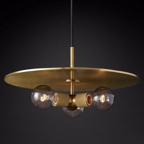 Подвесной светильник Imperiumloft Rh Utilitaire Disk Triple Pendant 40.2339 в Тюмени - tumen.mebel24.online | фото