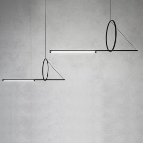 Подвесной светильник Imperiumloft Suspension Cercle Et Trait – Graphite Satine 40.1282-0 в Тюмени - tumen.mebel24.online | фото 4