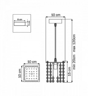 Подвесной светильник Lightstar Cristallo 795414 в Тюмени - tumen.mebel24.online | фото 5