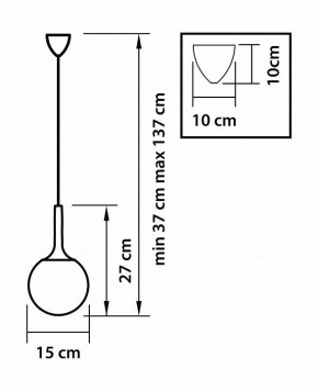 Подвесной светильник Lightstar Globo 813013 в Тюмени - tumen.mebel24.online | фото 3