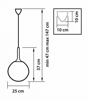 Подвесной светильник Lightstar Globo 813032 в Тюмени - tumen.mebel24.online | фото 3