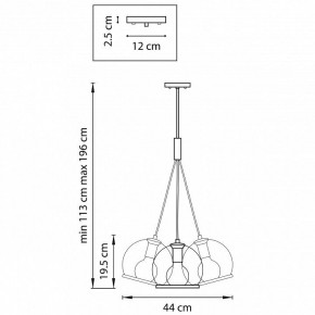 Подвесной светильник Lightstar Sferico 729031 в Тюмени - tumen.mebel24.online | фото 3