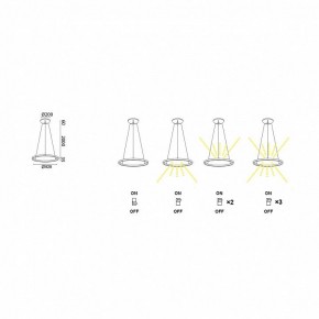 Подвесной светильник Mantra Riumar 8675 в Тюмени - tumen.mebel24.online | фото 4