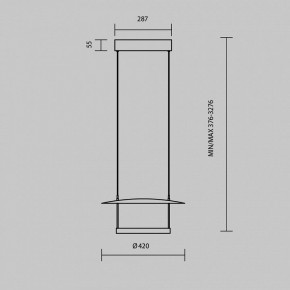Подвесной светильник Maytoni Ambience MOD280PL-L23B3K1 в Тюмени - tumen.mebel24.online | фото 4