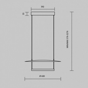 Подвесной светильник Maytoni Ambience MOD280PL-L30B3K1 в Тюмени - tumen.mebel24.online | фото 4
