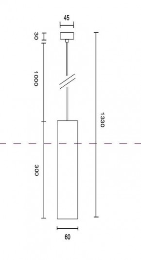 Подвесной светильник Maytoni Focus P075PL-01W в Тюмени - tumen.mebel24.online | фото 4