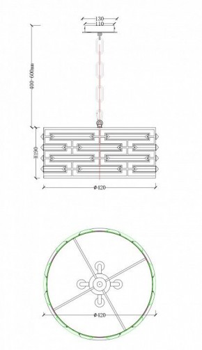 Подвесной светильник Maytoni Frontera MOD067PL-04CH в Тюмени - tumen.mebel24.online | фото 4