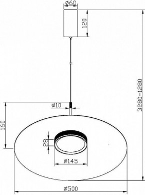 Подвесной светильник Maytoni Halo MOD041PL-L15W3K1 в Тюмени - tumen.mebel24.online | фото 4