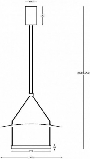 Подвесной светильник Maytoni Halo MOD280PL-L23B3K в Тюмени - tumen.mebel24.online | фото 4