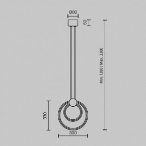 Подвесной светильник Maytoni Link MOD357PL-L14BS3K в Тюмени - tumen.mebel24.online | фото 4