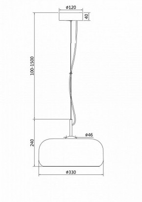 Подвесной светильник Maytoni Madmen MOD127PL-L6SG в Тюмени - tumen.mebel24.online | фото 3