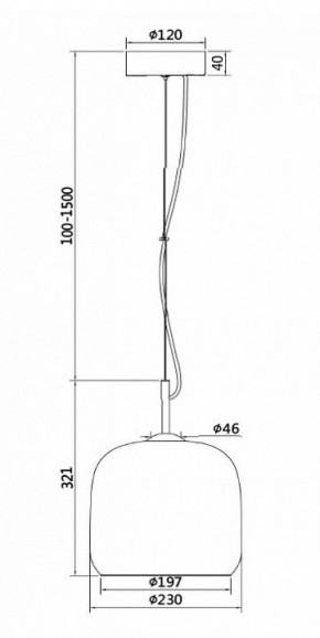 Подвесной светильник Maytoni Madmen MOD128PL-L6AM в Тюмени - tumen.mebel24.online | фото 5