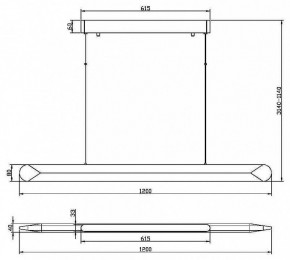 Подвесной светильник Maytoni Motion MOD276PL-L40W3K в Тюмени - tumen.mebel24.online | фото 4
