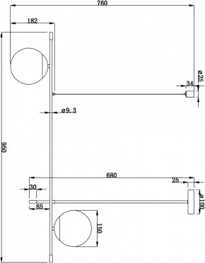 Подвесной светильник Maytoni Nostalgia MOD048PL-02G в Тюмени - tumen.mebel24.online | фото 2