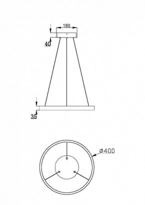 Подвесной светильник Maytoni Rim MOD058PL-L32BSK в Тюмени - tumen.mebel24.online | фото 3