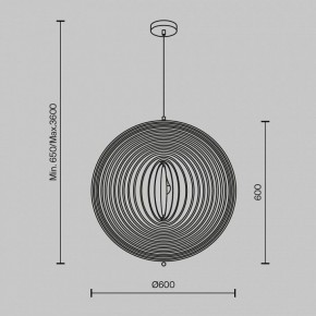 Подвесной светильник Maytoni Roots MOD197PL-01W2 в Тюмени - tumen.mebel24.online | фото 4