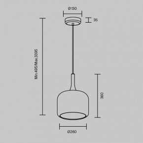 Подвесной светильник Maytoni Spirito MOD286PL-L18G3K в Тюмени - tumen.mebel24.online | фото 11