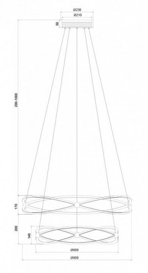 Подвесной светильник Maytoni Weave MOD062PL-L103CH3K в Тюмени - tumen.mebel24.online | фото 9