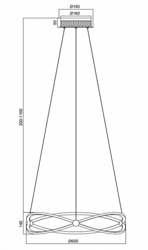 Подвесной светильник Maytoni Weave MOD062PL-L45CH3K в Тюмени - tumen.mebel24.online | фото 5