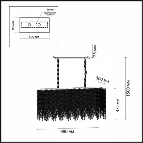 Подвесной светильник Odeon Light Chokka 5028/9A в Тюмени - tumen.mebel24.online | фото 5