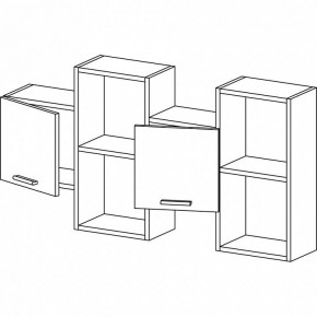 Полка комбинированная Флэш-29 в Тюмени - tumen.mebel24.online | фото 2