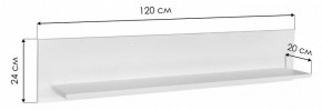 Полка навесная Бэль 10.107 в Тюмени - tumen.mebel24.online | фото 5