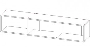 ЛУКСОР-4 Полка навесная (ЦРК.ЛКС.04 полка навесная) в Тюмени - tumen.mebel24.online | фото 2