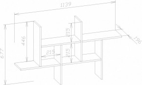 Полка навесная ПК-6 в Тюмени - tumen.mebel24.online | фото 4