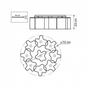 Потолочная люстра Lightstar Nubi 802090 в Тюмени - tumen.mebel24.online | фото 5