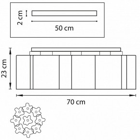 Потолочная люстра Lightstar Nubi 802097 в Тюмени - tumen.mebel24.online | фото 2