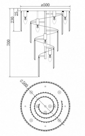 Потолочная люстра Maytoni Louis RC007CL-08CH в Тюмени - tumen.mebel24.online | фото 3