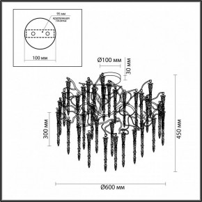 Потолочная люстра Odeon Light Banche 5004/8C в Тюмени - tumen.mebel24.online | фото 4