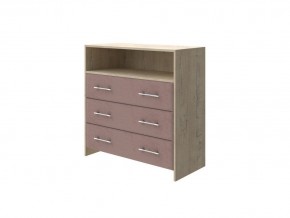 PROxSON Комод Varna (ЛДСП Бунратти+ткань Бунратти/Ultra Горячий шоколад) 90x40 в Тюмени - tumen.mebel24.online | фото