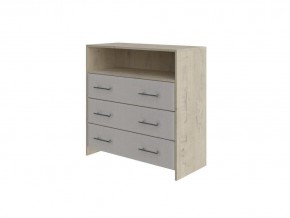 PROxSON Комод Varna (ЛДСП+ткань Бунратти/Savana Milk (молочный)) 90x40 в Тюмени - tumen.mebel24.online | фото