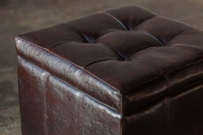 Пуф-сундук Модерна коричневая в Тюмени - tumen.mebel24.online | фото 3