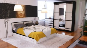 Сакура спальня № 1 Комод + Зеркало + Кровать 1600 + Тумба + Шкаф-купе 1500, сп.м. 1600х2000 мм., б/м, основание есть, ун. сб. в Тюмени - tumen.mebel24.online | фото 5