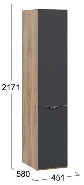 Шкаф для белья Глосс СМ-319.07.111 в Тюмени - tumen.mebel24.online | фото 4