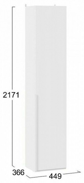 Шкаф для белья Порто СМ-393.07.211 в Тюмени - tumen.mebel24.online | фото 12