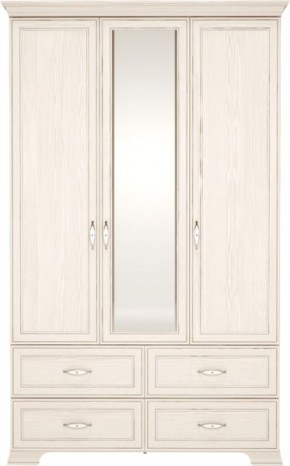 Шкаф для одежды с зеркалом 3-х дв Венеция 1 бодега в Тюмени - tumen.mebel24.online | фото 1
