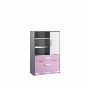 Шкаф книжный Кэнди КШ-2 Лаванда в Тюмени - tumen.mebel24.online | фото