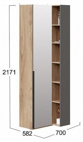 Шкаф комбинированный Порто СМ-393.21.025 в Тюмени - tumen.mebel24.online | фото 2
