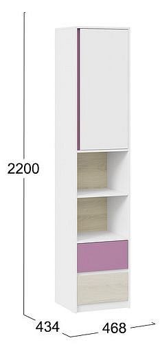 Шкаф комбинированный Сканди в Тюмени - tumen.mebel24.online | фото 5