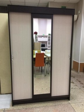 Шкаф-купе Басса ШКК 551 венге-дуб венге/дуб белфорд в Тюмени - tumen.mebel24.online | фото 4