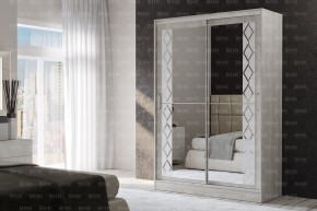 Шкаф-купе Флоренция 1,5 с 2 зеркалами в Тюмени - tumen.mebel24.online | фото 1