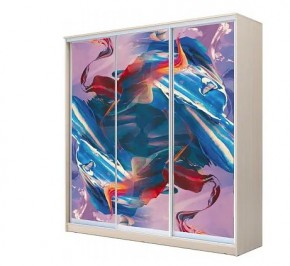 Шкаф-купе ХИТ 22-4-20-777 АБСТРАКЦИЯ №4 в Тюмени - tumen.mebel24.online | фото