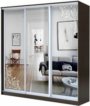 Шкаф-купе ХИТ 23-20-656 ОРНАМЕНТ в Тюмени - tumen.mebel24.online | фото