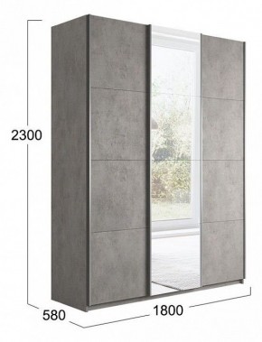 Шкаф-купе Траст СШК 2.180.60-11.13.11 в Тюмени - tumen.mebel24.online | фото 3