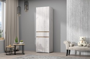 Шкаф Лиана (Дуб Крафт Белый/Дуб Крафт Золотой) в Тюмени - tumen.mebel24.online | фото