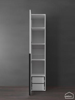 Шкаф Linnea MHR-1-3 2050х400х510 (Белый-М 11.1.2) в Тюмени - tumen.mebel24.online | фото 7